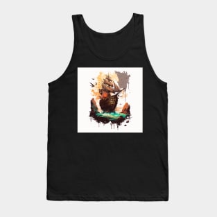 Pirate Ship - the goonies Tank Top